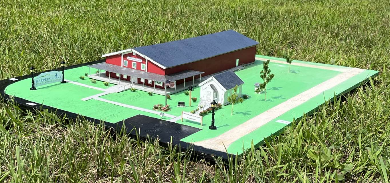 Model of Harpers Ferry Museum Campus